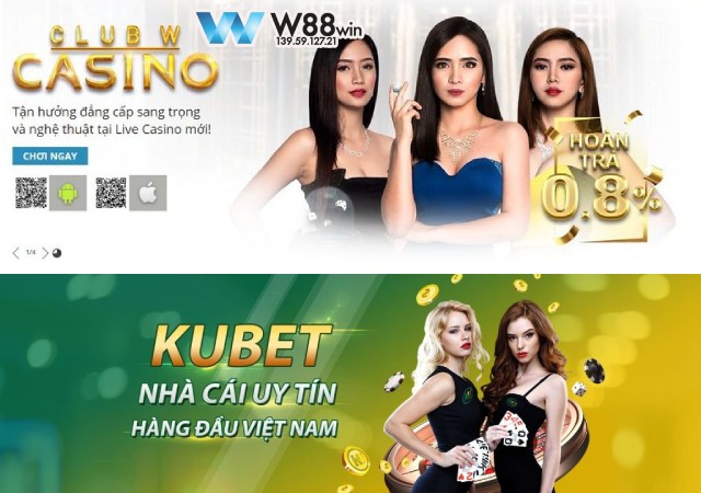 Đặt lên bàn cân so sánh giữa nhà cái W88 và nhà cái KuBet