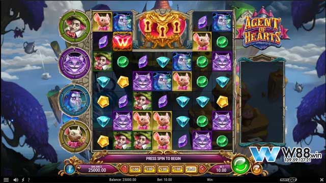 Giới thiệu về game Đặc vụ trái tim W88