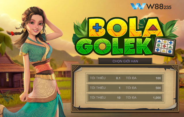 Các mức cược tối thiểu và tối đa trong game Bola Golek W88