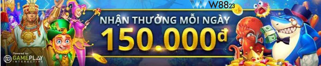 Chương trình thưởng 150.000 VND mỗi ngày tại JILI Games W88