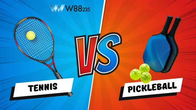 Phân biệt Pickleball với Tennis