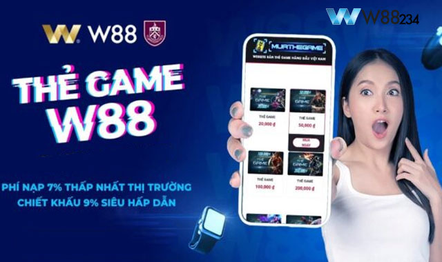 Cách mua thẻ game W88