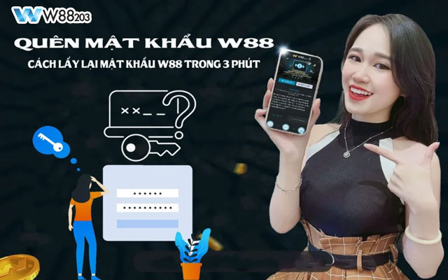 Quên mật khẩu w88